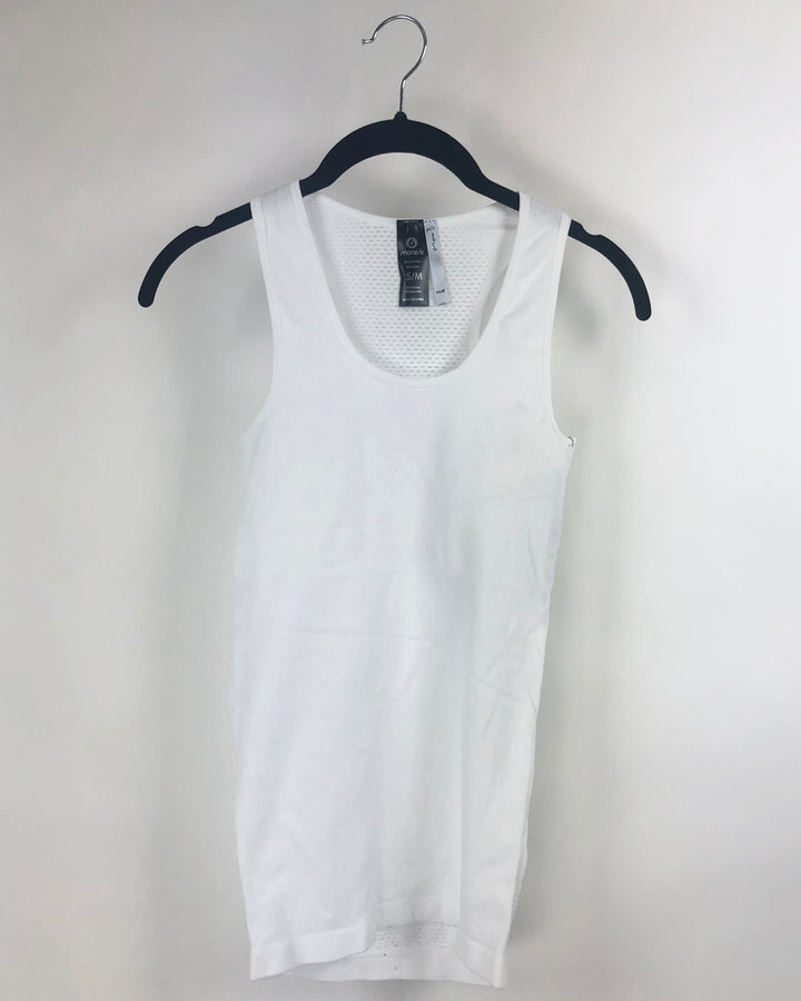 White Tank Top -S/M and M/L