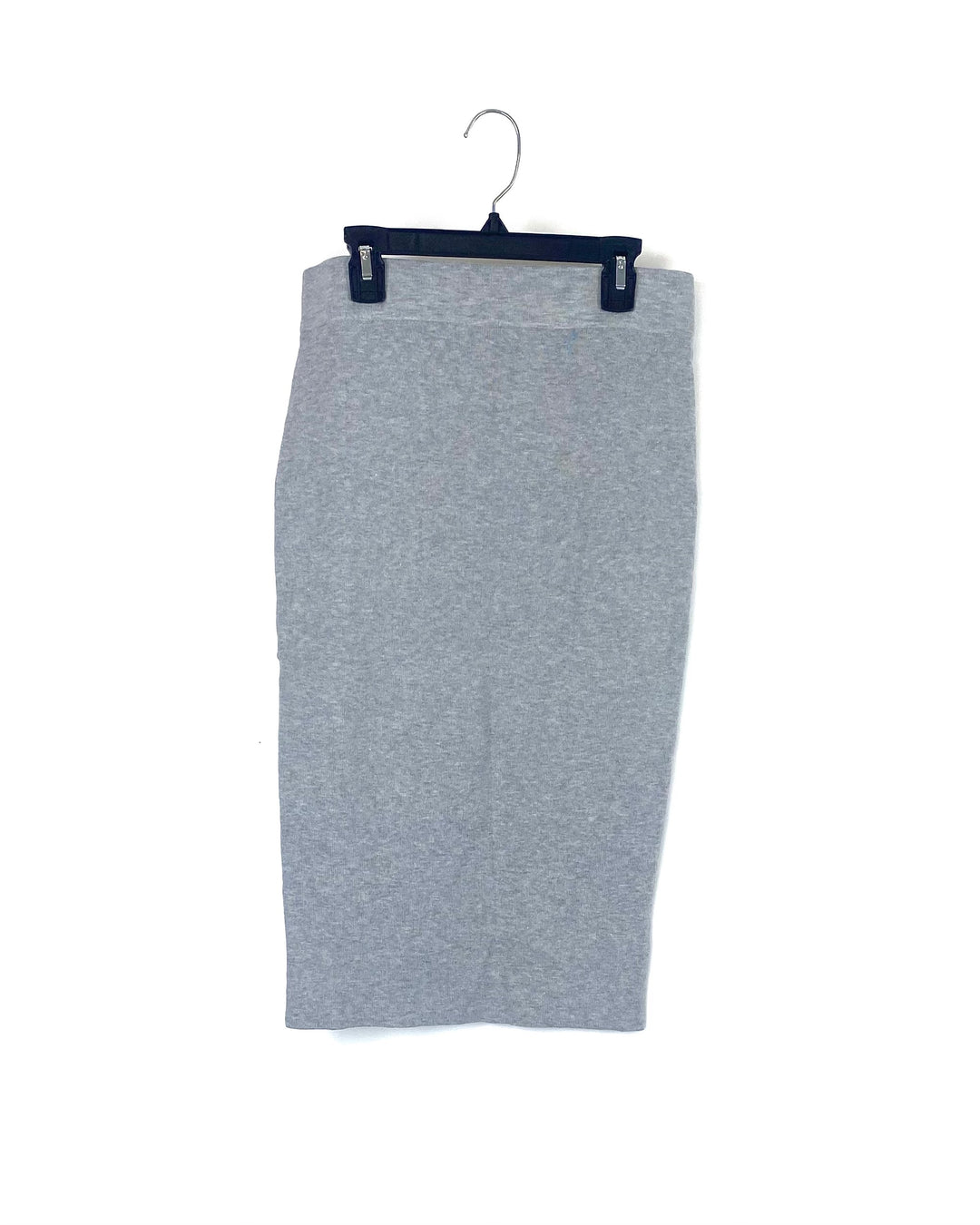 Grey Midi Skirt - Petite Medium
