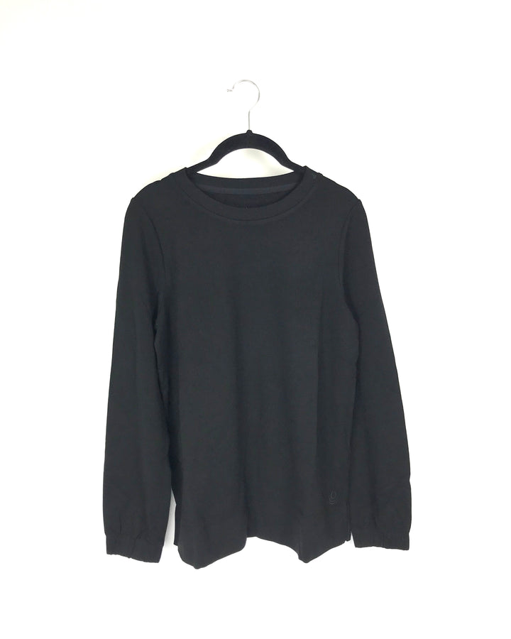 Black Long Sleeve Top - Extra Small and Small
