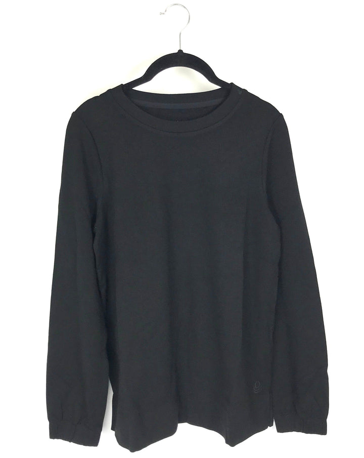 Black Long Sleeve Sweater - Small