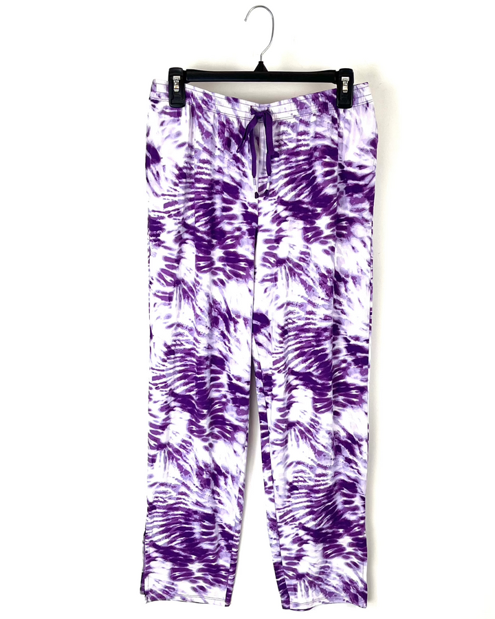 Purple Tie Dye Pants - Small/Medium