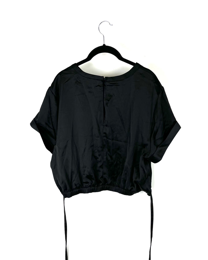 Black Crop Top - 0X, 2X, 4X