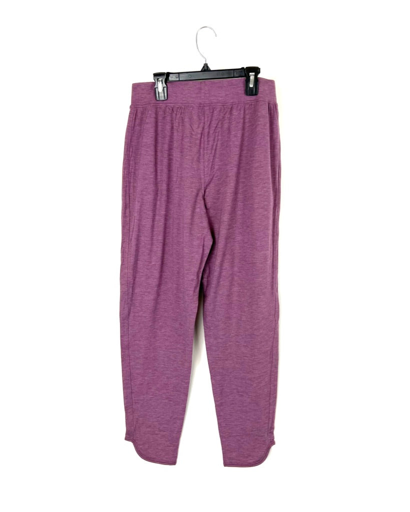 Purple Stretchy Sweatpants - Small/Medium