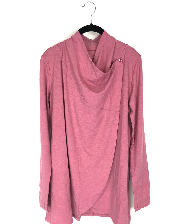 Pink Long Sleeve Cardigan - Extra Small and Small