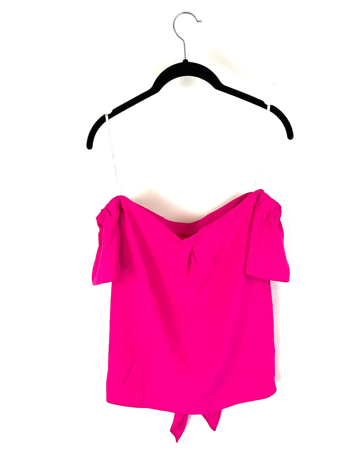 Fuchsia Off the Shoulder Top - Size 4-6