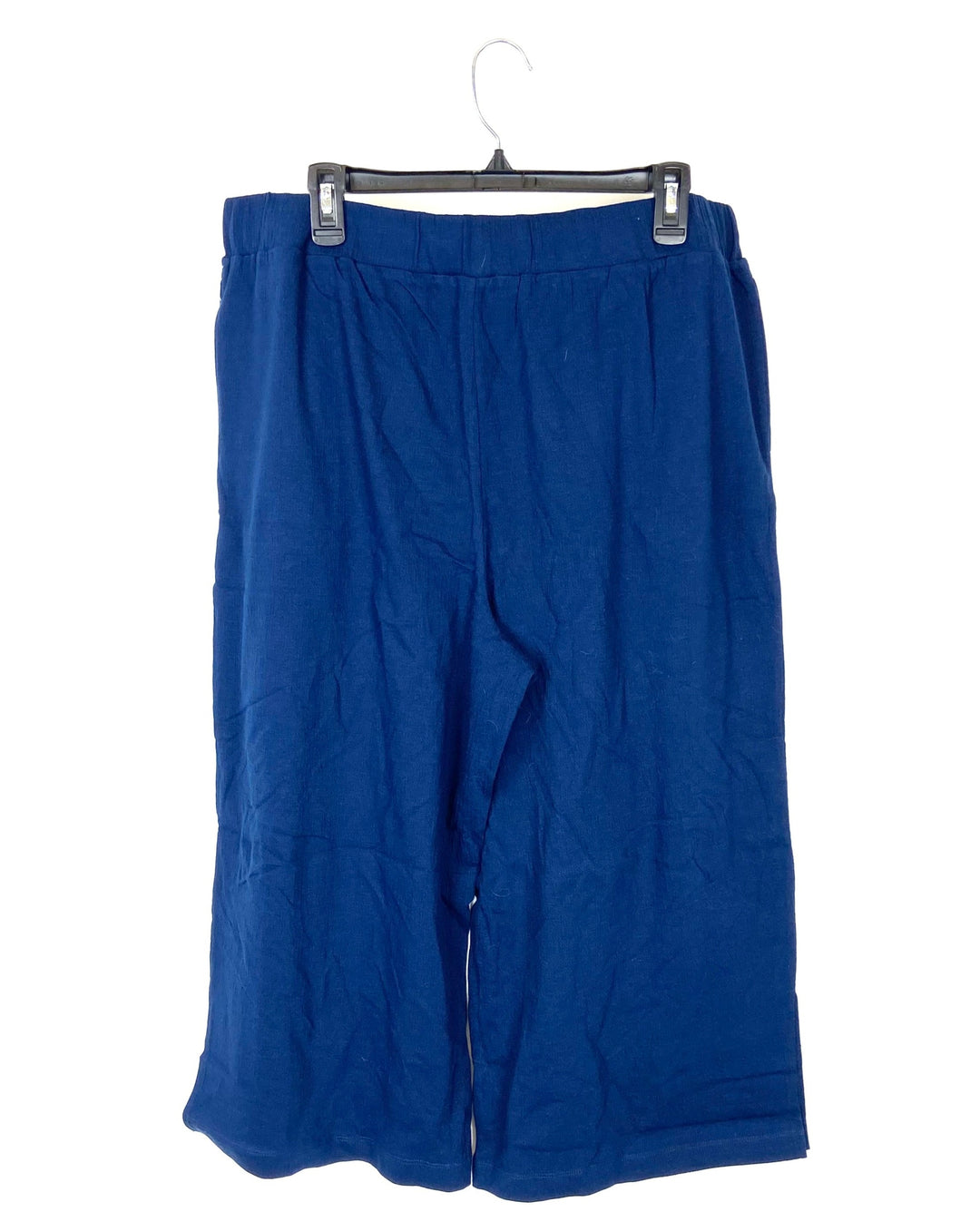 Navy Blue Crop Pants - Size 1X