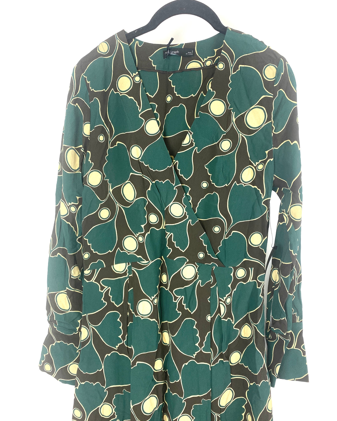 Green Abstract Dress - Size 2