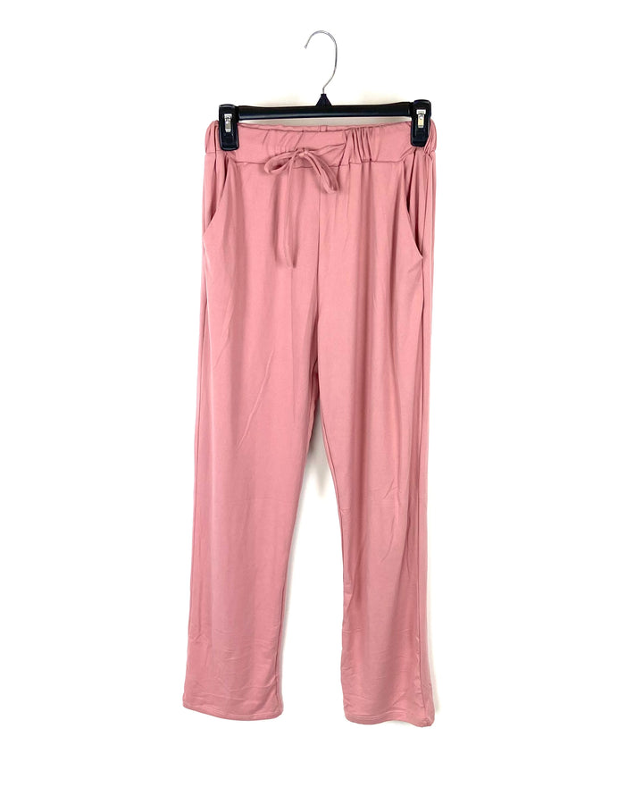 Blush Pink Sweatpants - Small