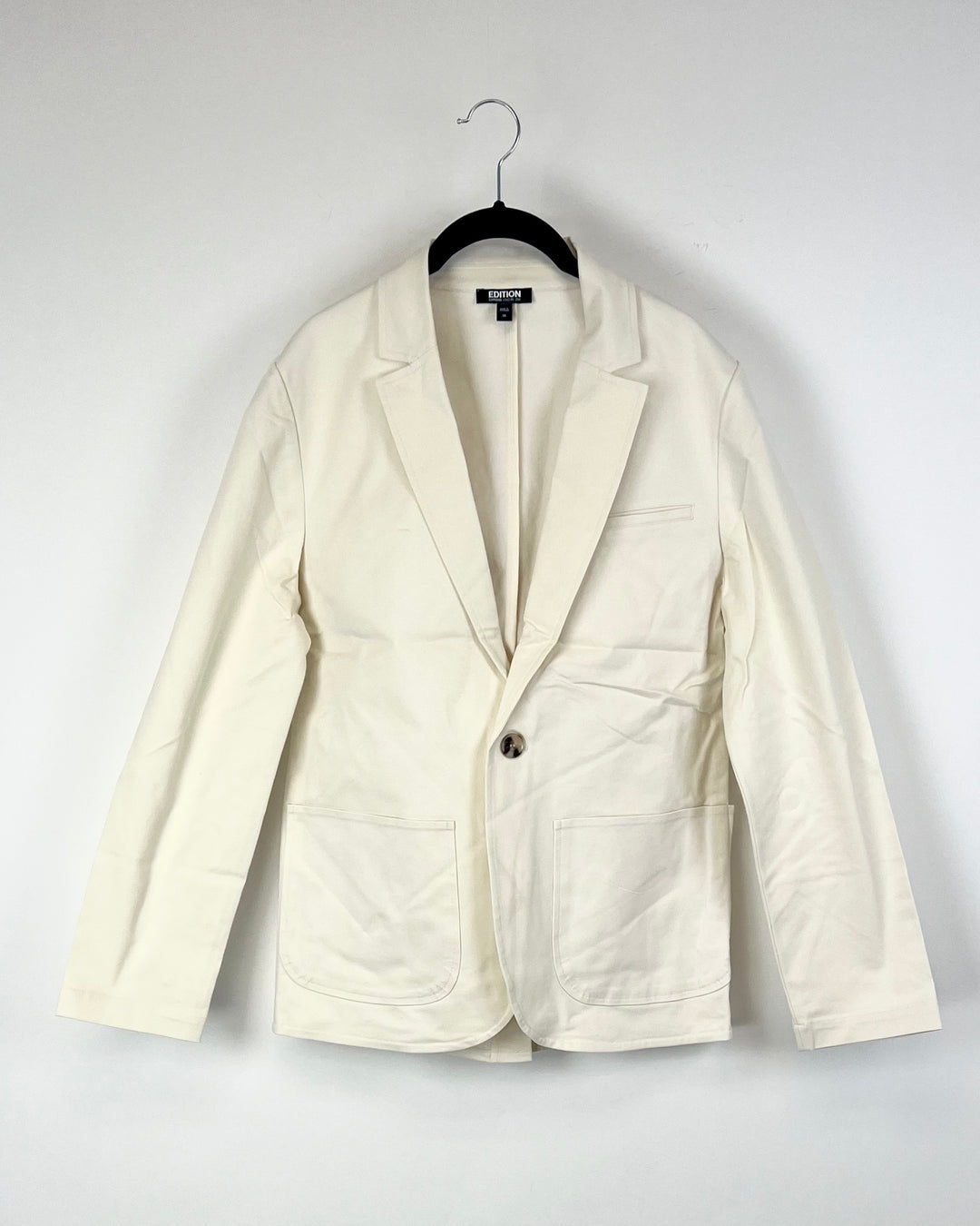 Unisex Cream Blazer - Mens Size 36/Women Size 4/6 and Mens Size 40 / Womens Size 8/10