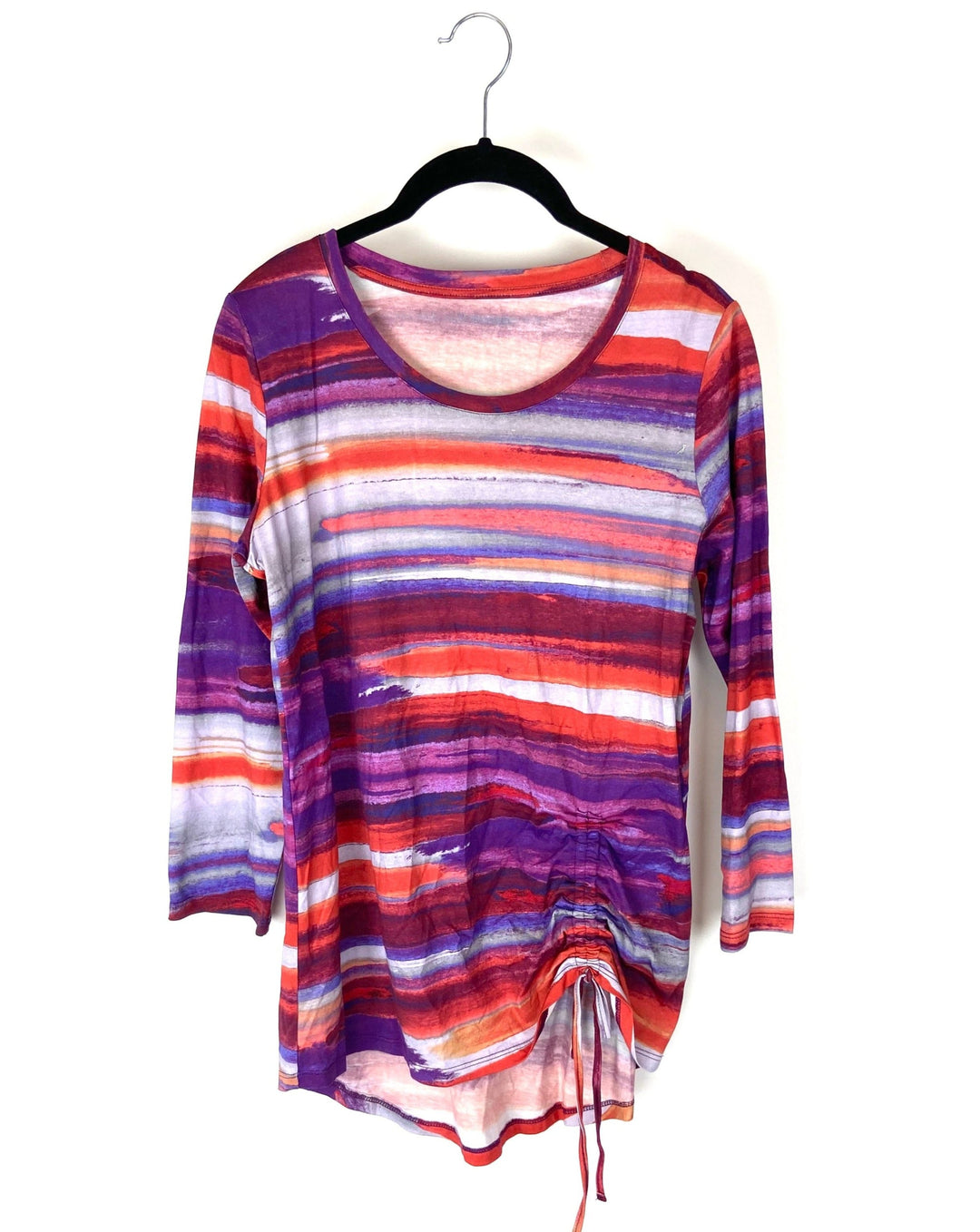 Striped 3/4 Sleeve Top - Size 2-4