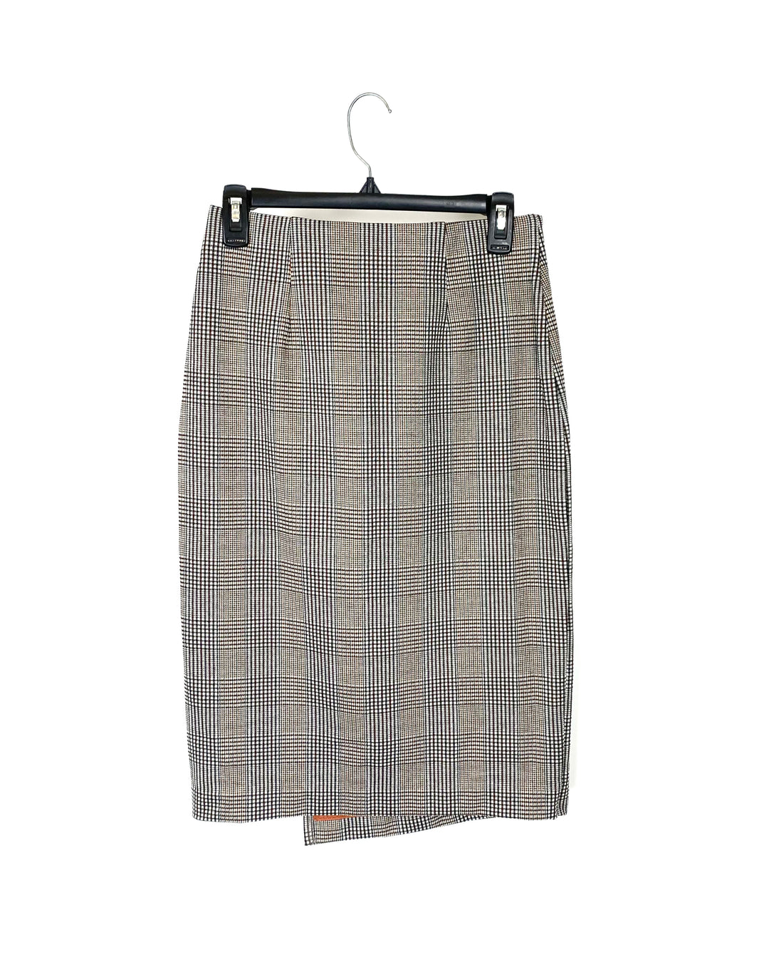 Plaid Midi Skirt - Small