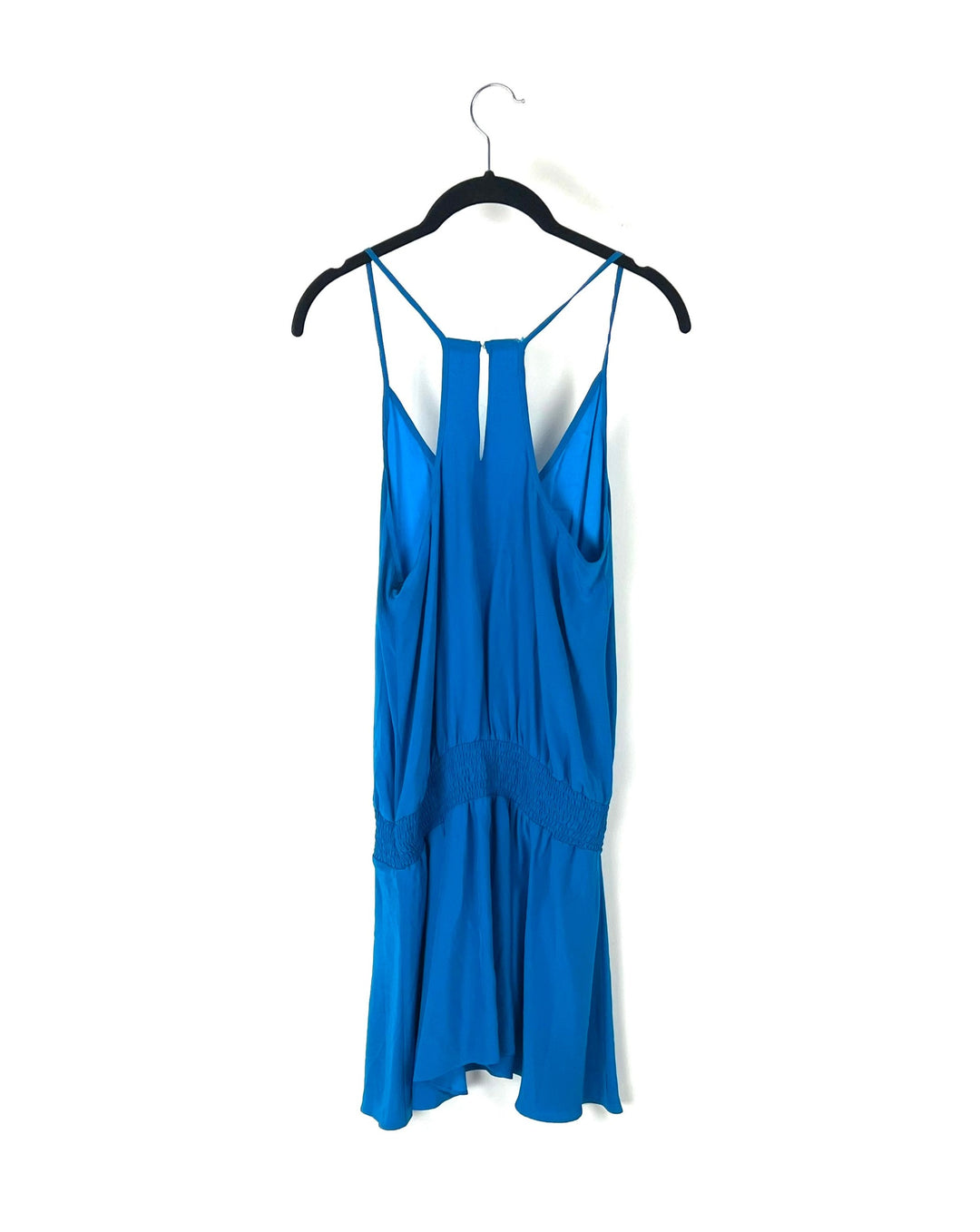 Blue Ruffle Dress - Size 4/6