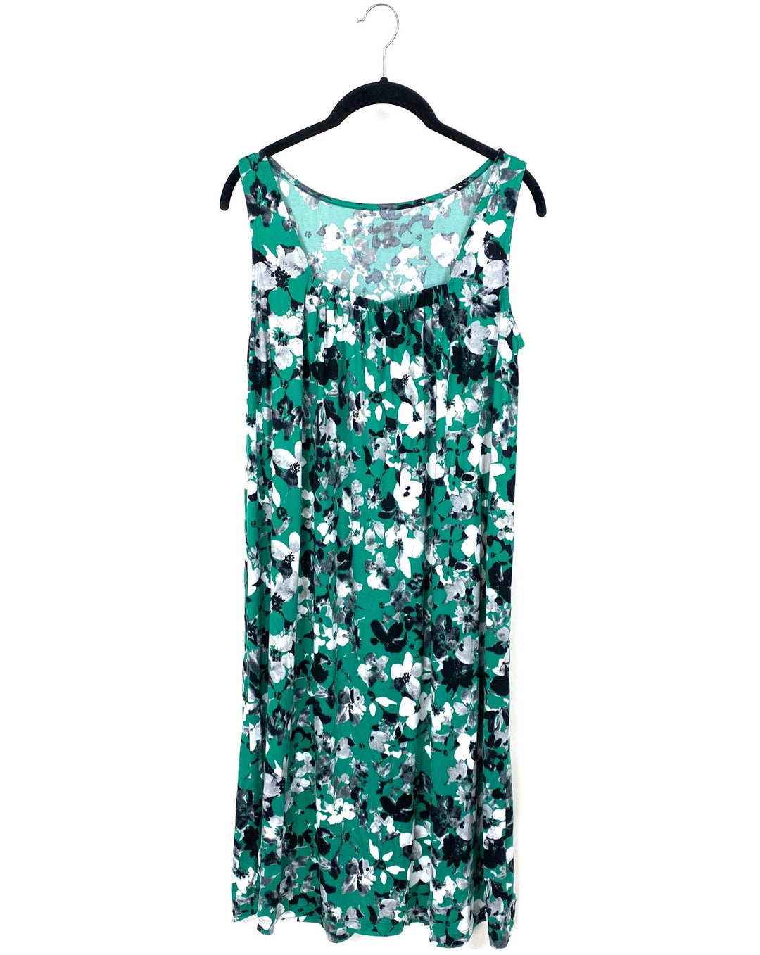 Green Floral Dress - Small/Medium