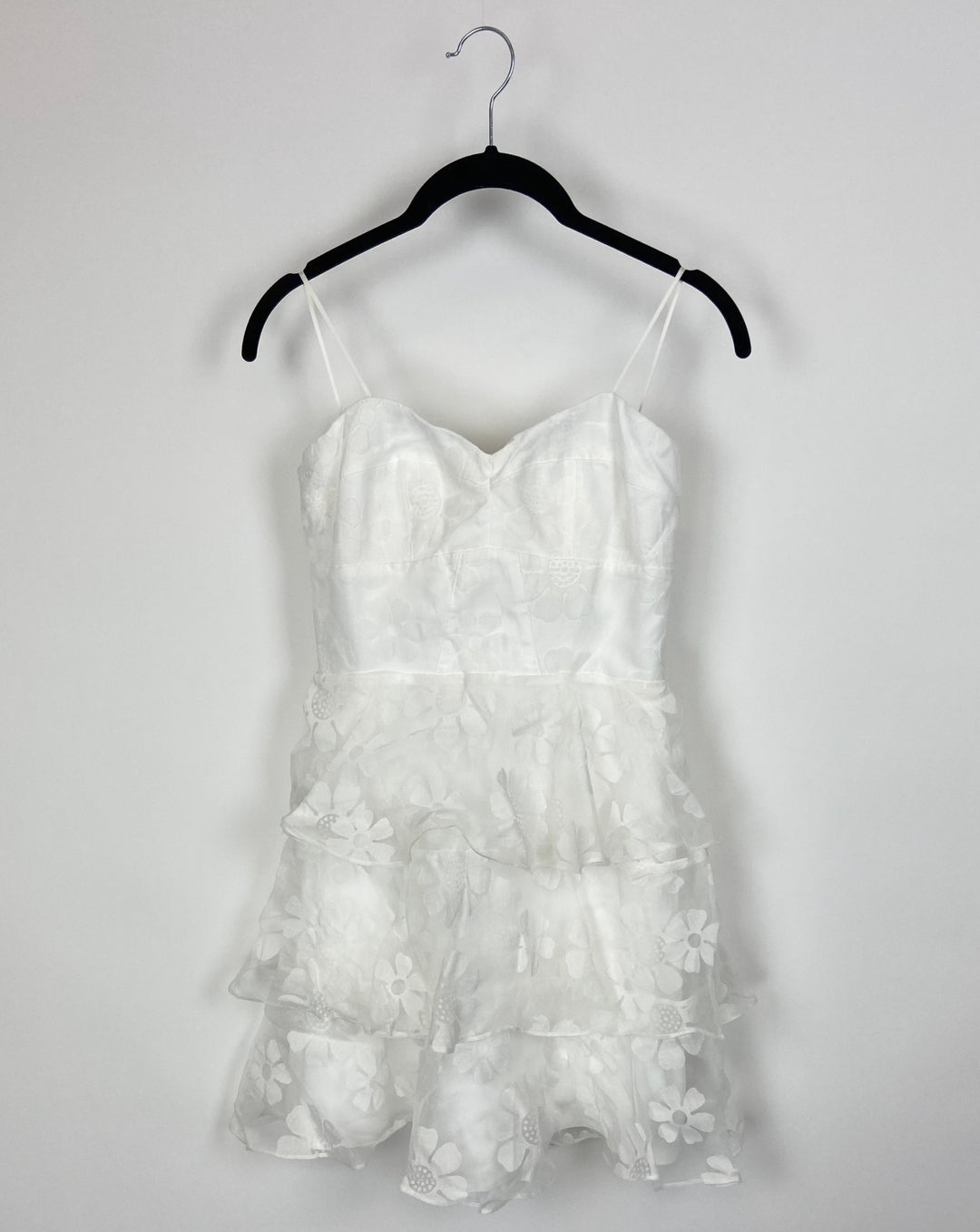 White Flower Dress - Extra Small
