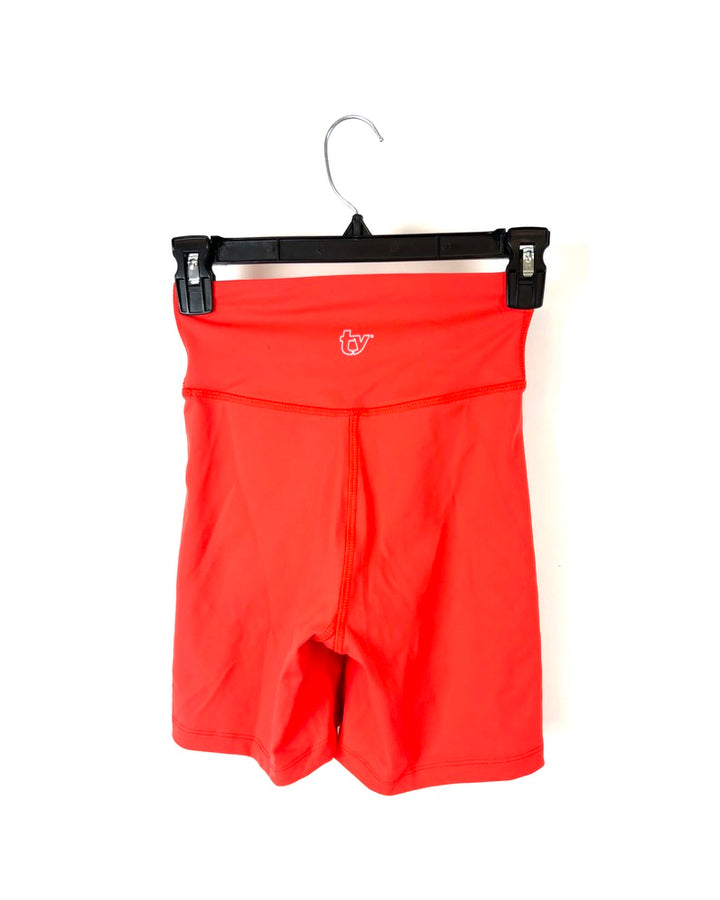Thirtyyears Orange Biker Shorts - Extra Small