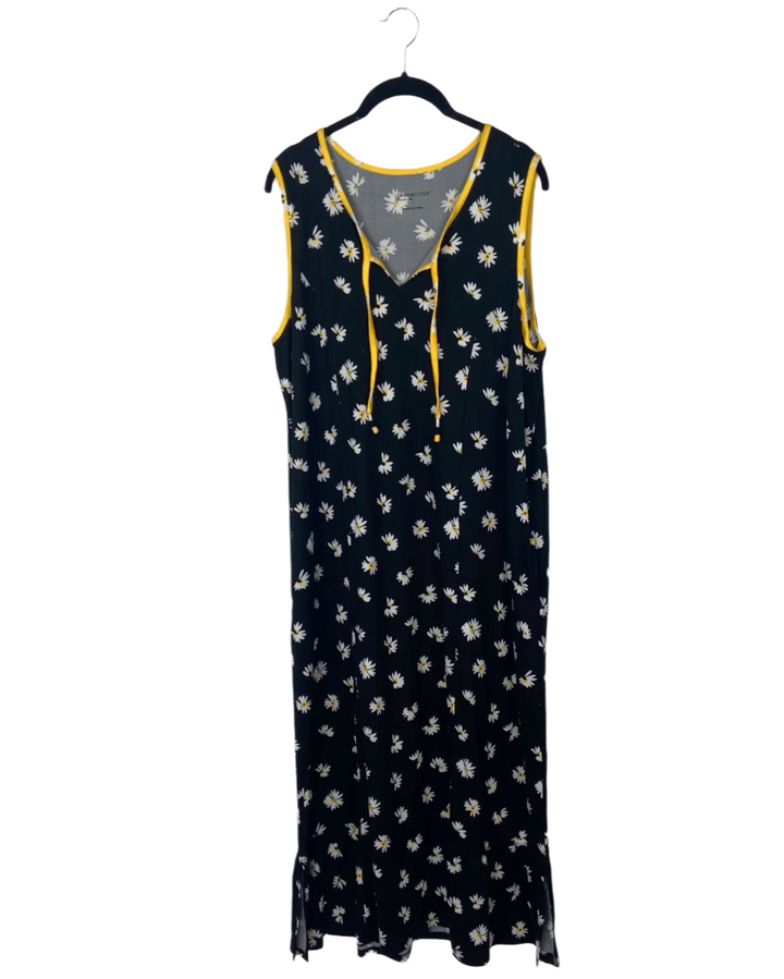 Black Daisy Dress - Size 6/8 & 14/16W