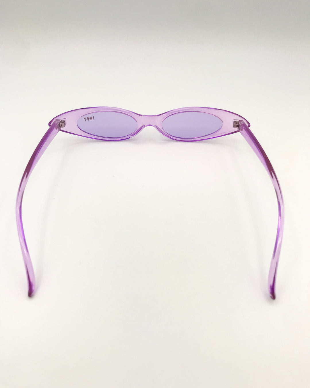 Purple Slim Lens Sunglasses