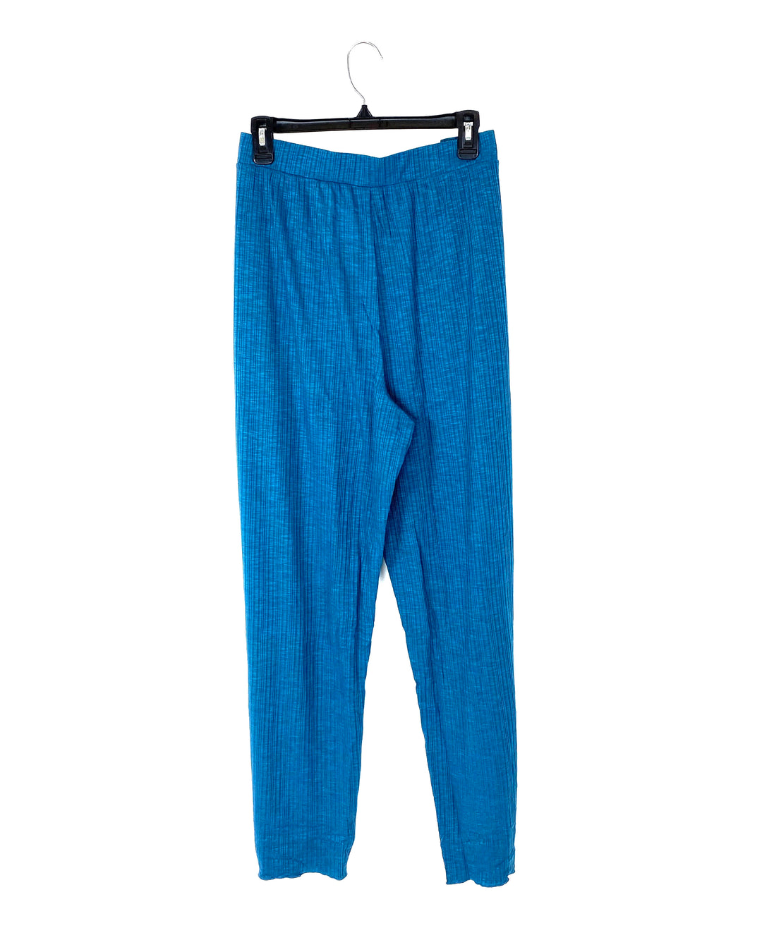 Dark Teal Flowy Pants - Small