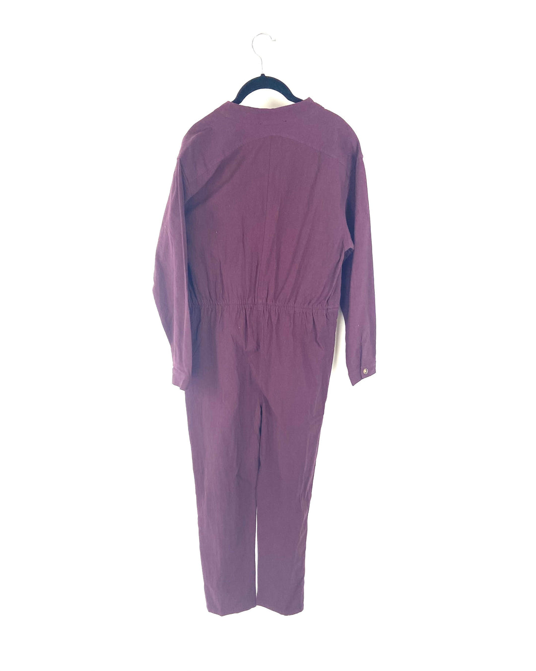 Maroon Long Sleeve Jumpsuit - Small and Medium