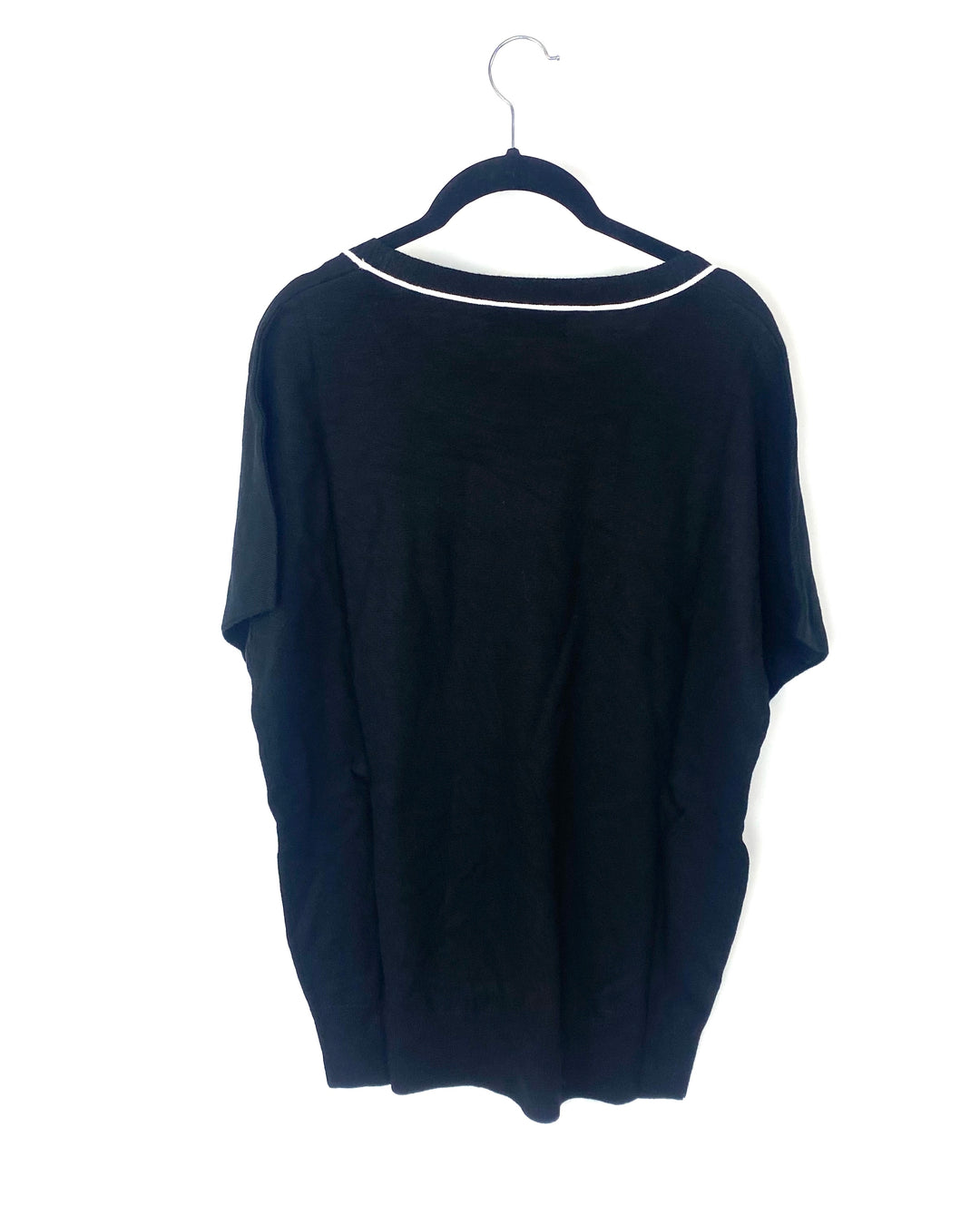 Black Knit  Top - Extra Small and Small