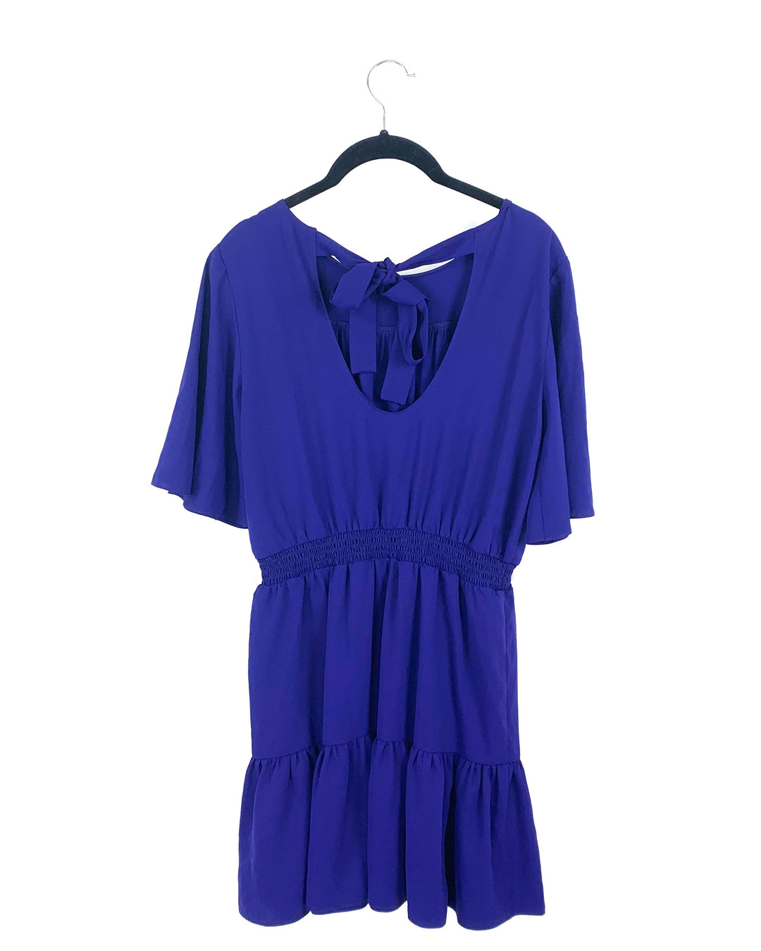 Purple Flare Dress-Small