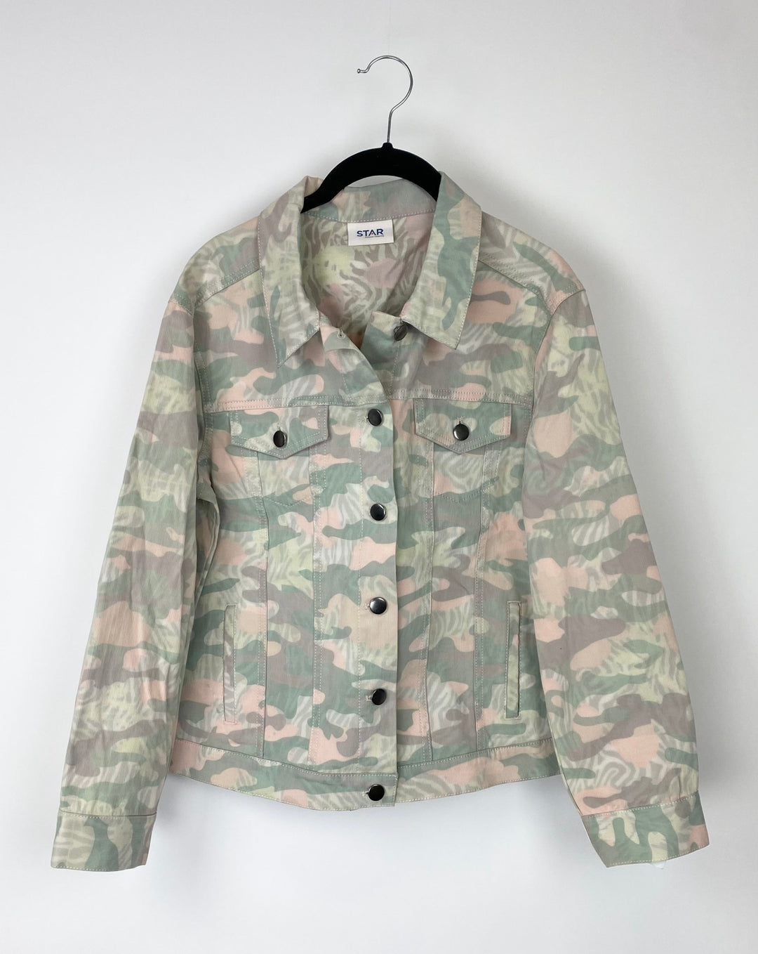 Colorful Camouflage Jacket - Small