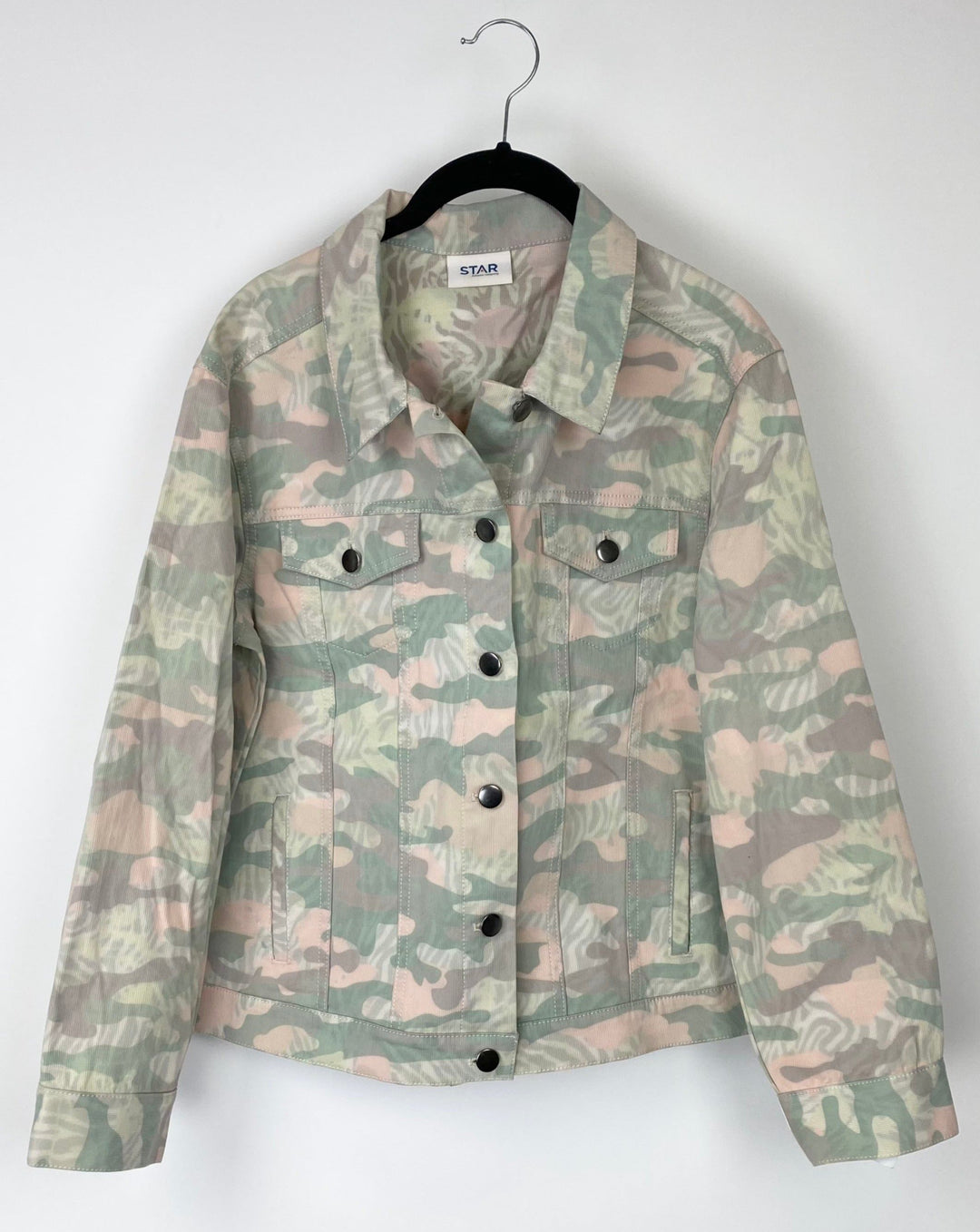 Colorful Camouflage Jacket - Small