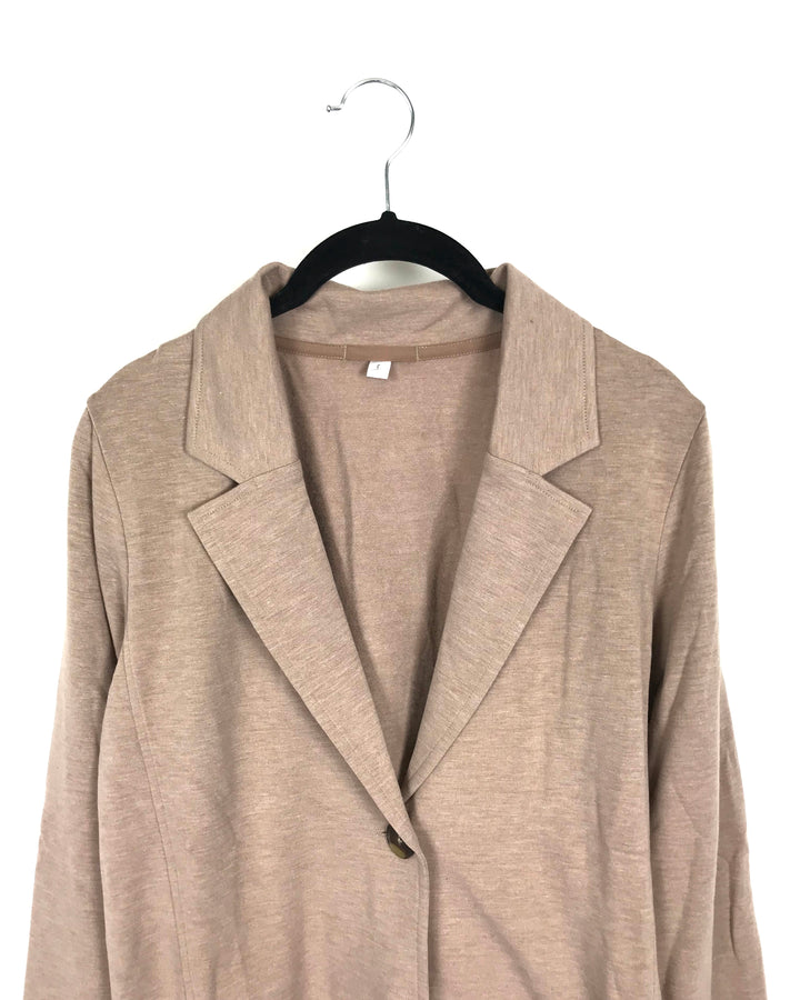 Light Brown Cardigan - Size 6/8 and 10/12
