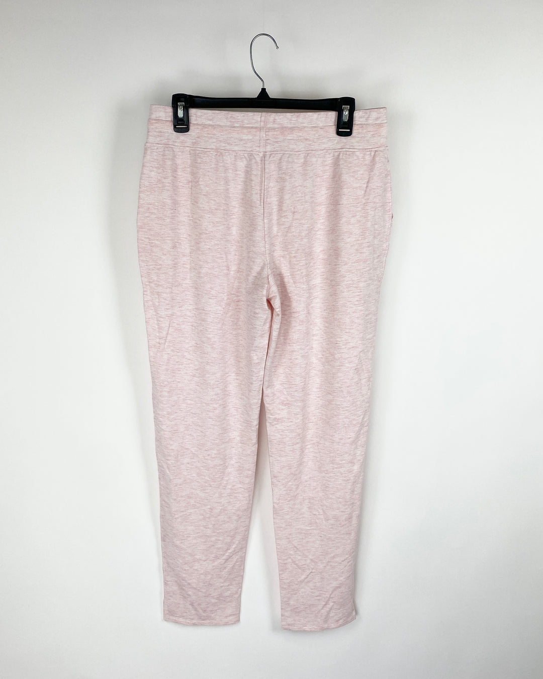 Pink Heathered Sweatpants - Small