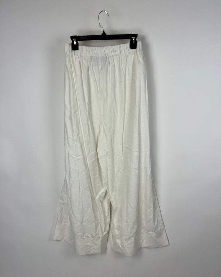 Off White Linen Pants - Size 18