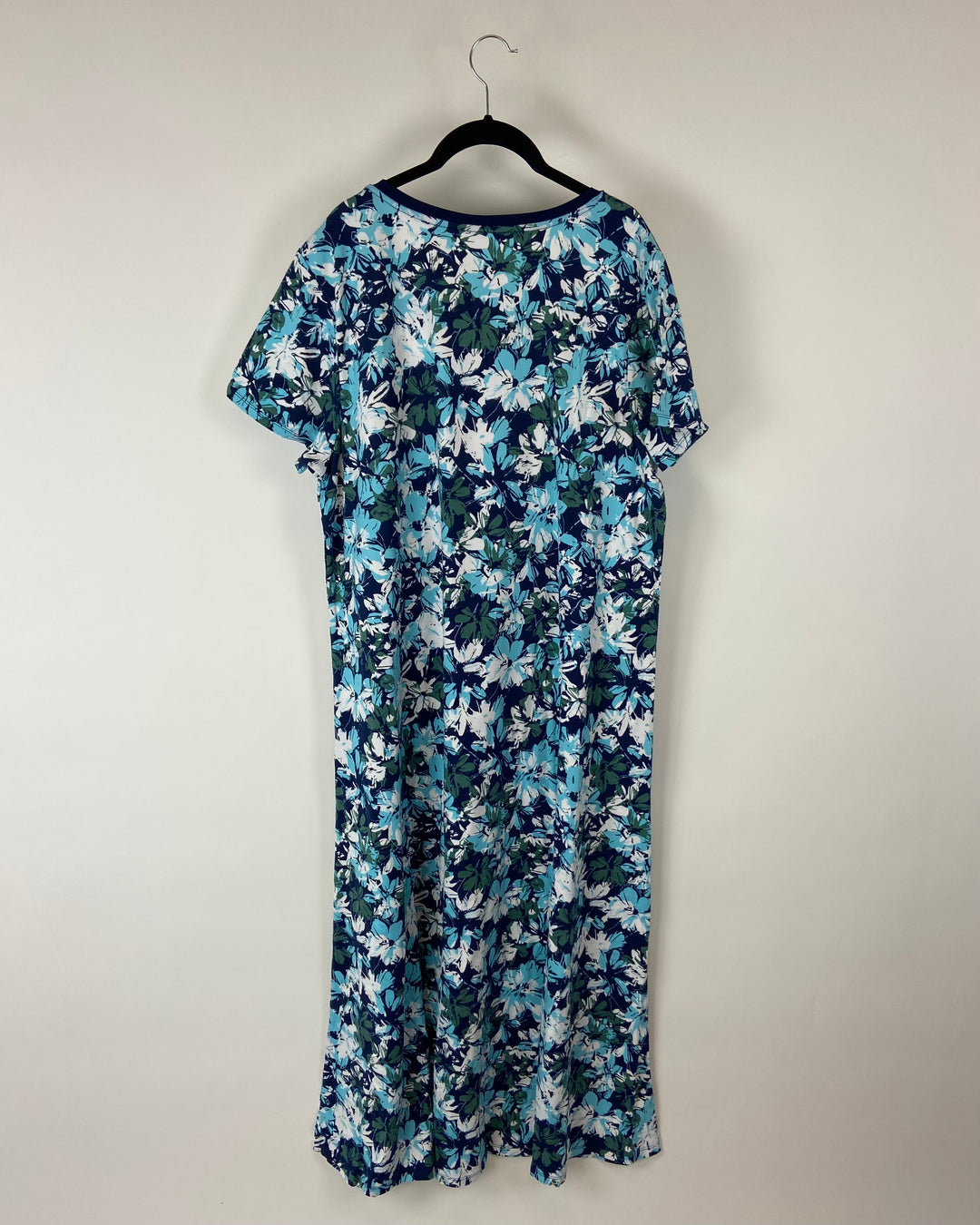 Blue and Green Floral Maxi Dress - Size 2/4, 6/8/ and 18/20