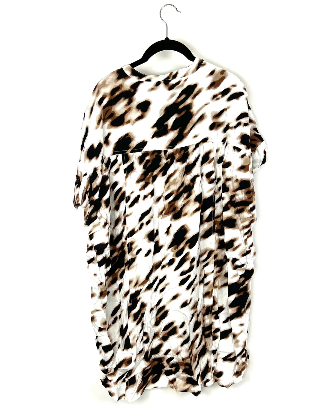 Leopard Loungewear / Sleepwear Dress - Oversized Small