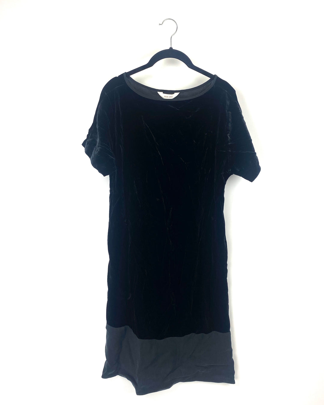 Black Velvet Dress - Size 6