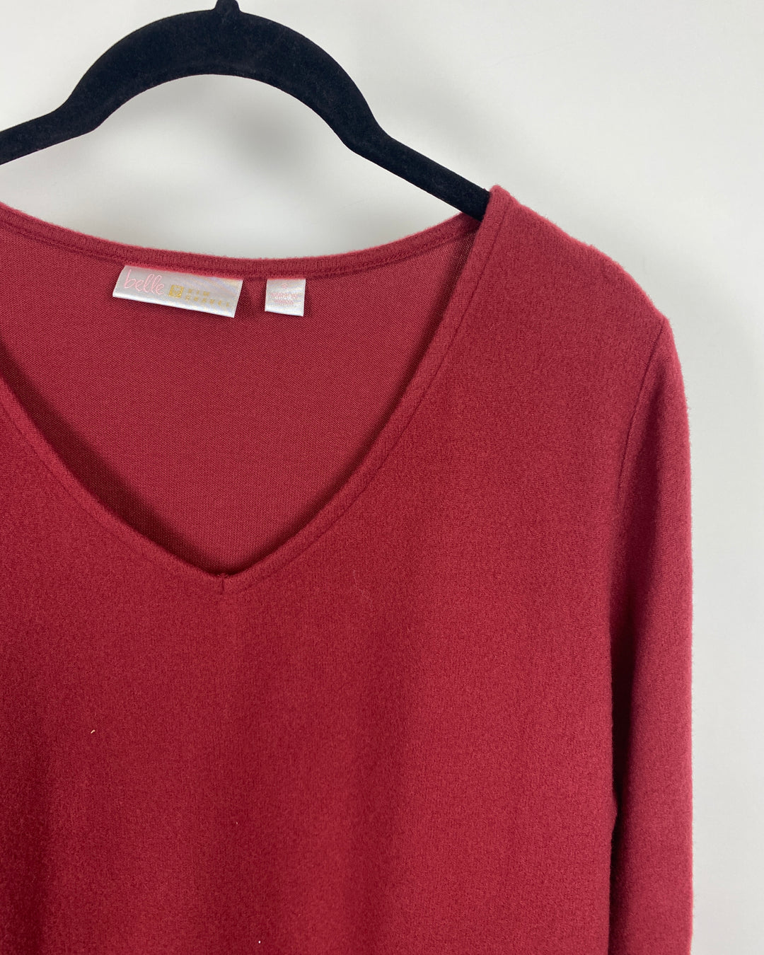 Red Bell Long Sleeve Top - Small/Medium