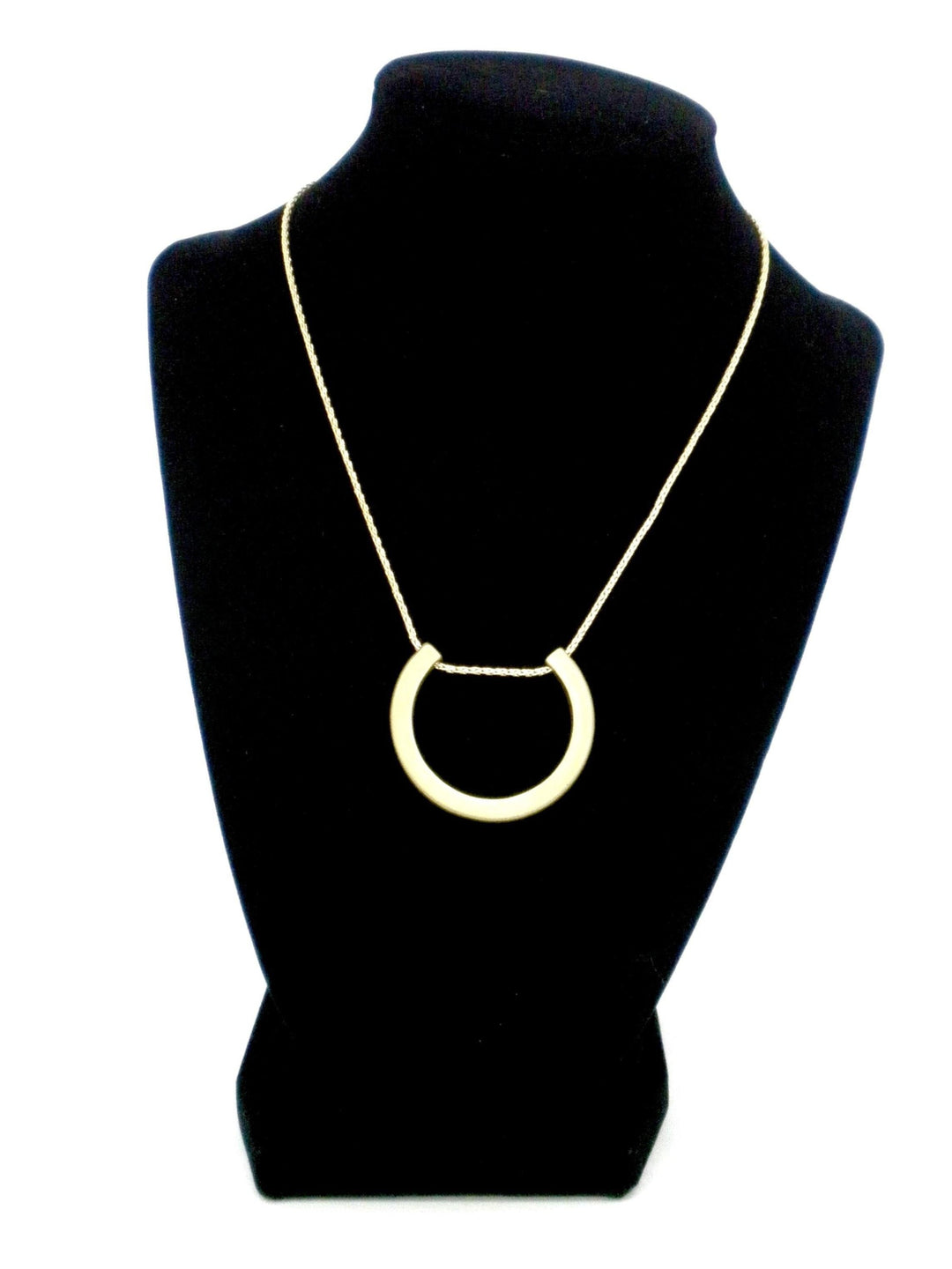 Pink Horseshoe Necklace - The Fashion Foundation - {{ discount designer}}