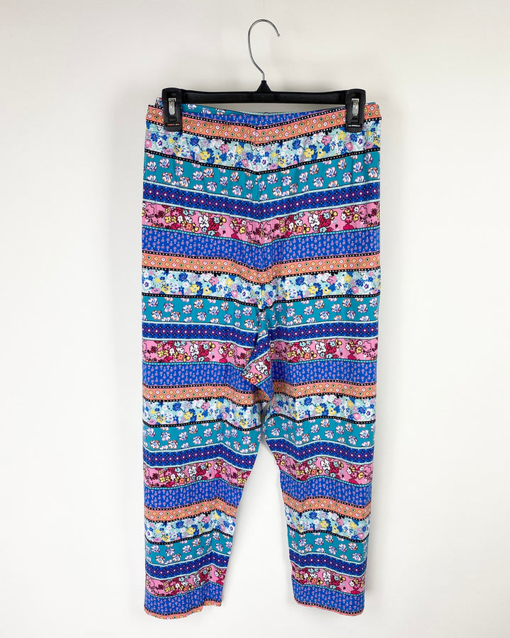 Blue Pajama Pants - 1X