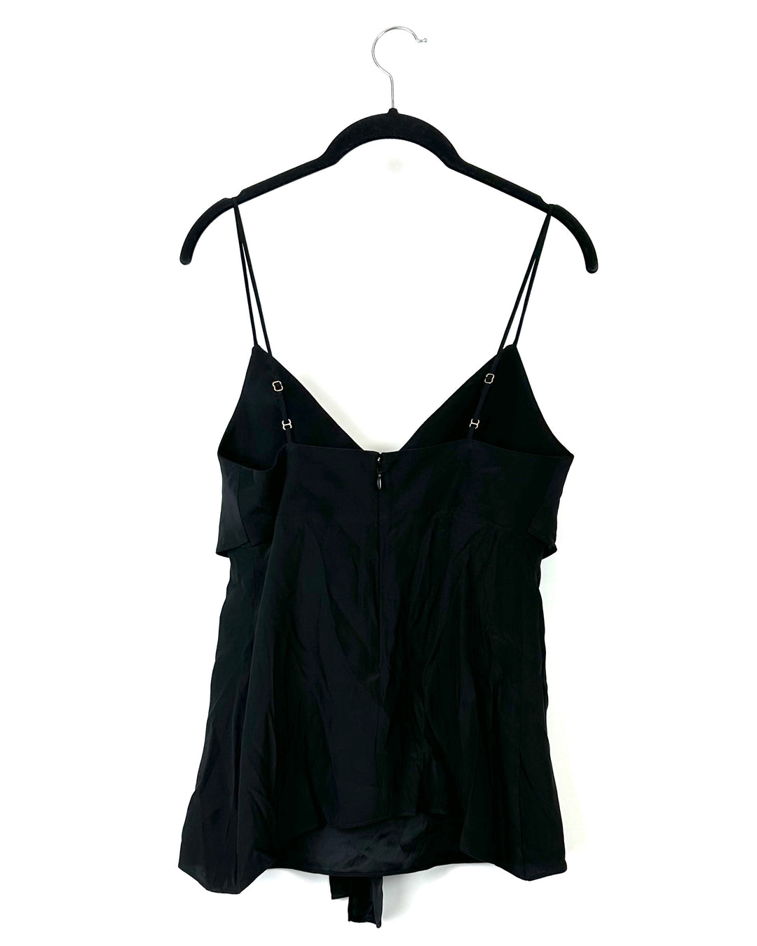 Black Flowy Blouse - Size 0-2