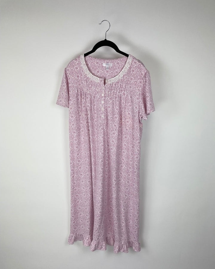 Abstract Print Nightgown - Medium