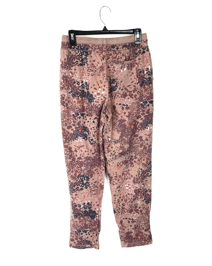 Mauve Multicolor Sweatpants - Extra Small, Small, Medium