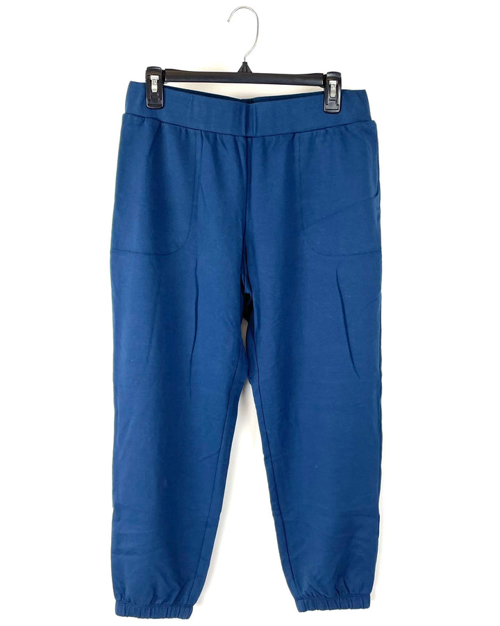 Navy Blue Joggers - Small Petite