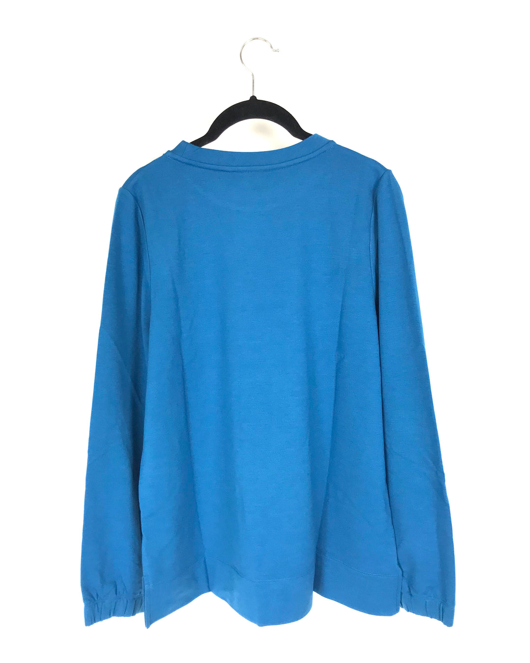 Blue Long Sleeve Top - Small