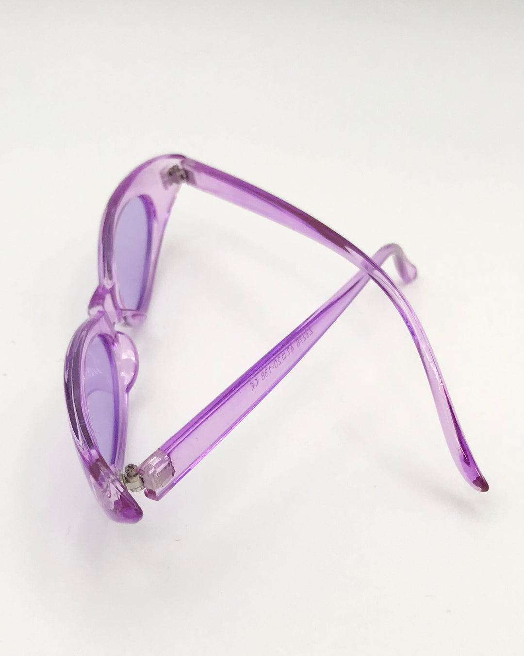 Purple Slim Lens Sunglasses