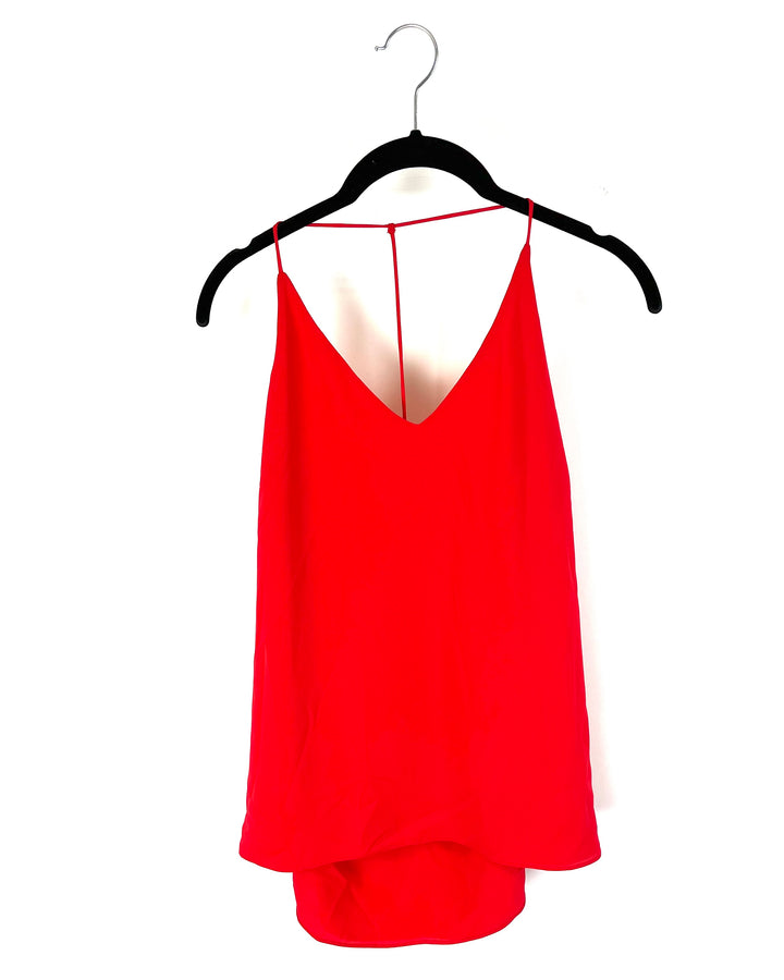 Red Cami Blouse - Size 4-6