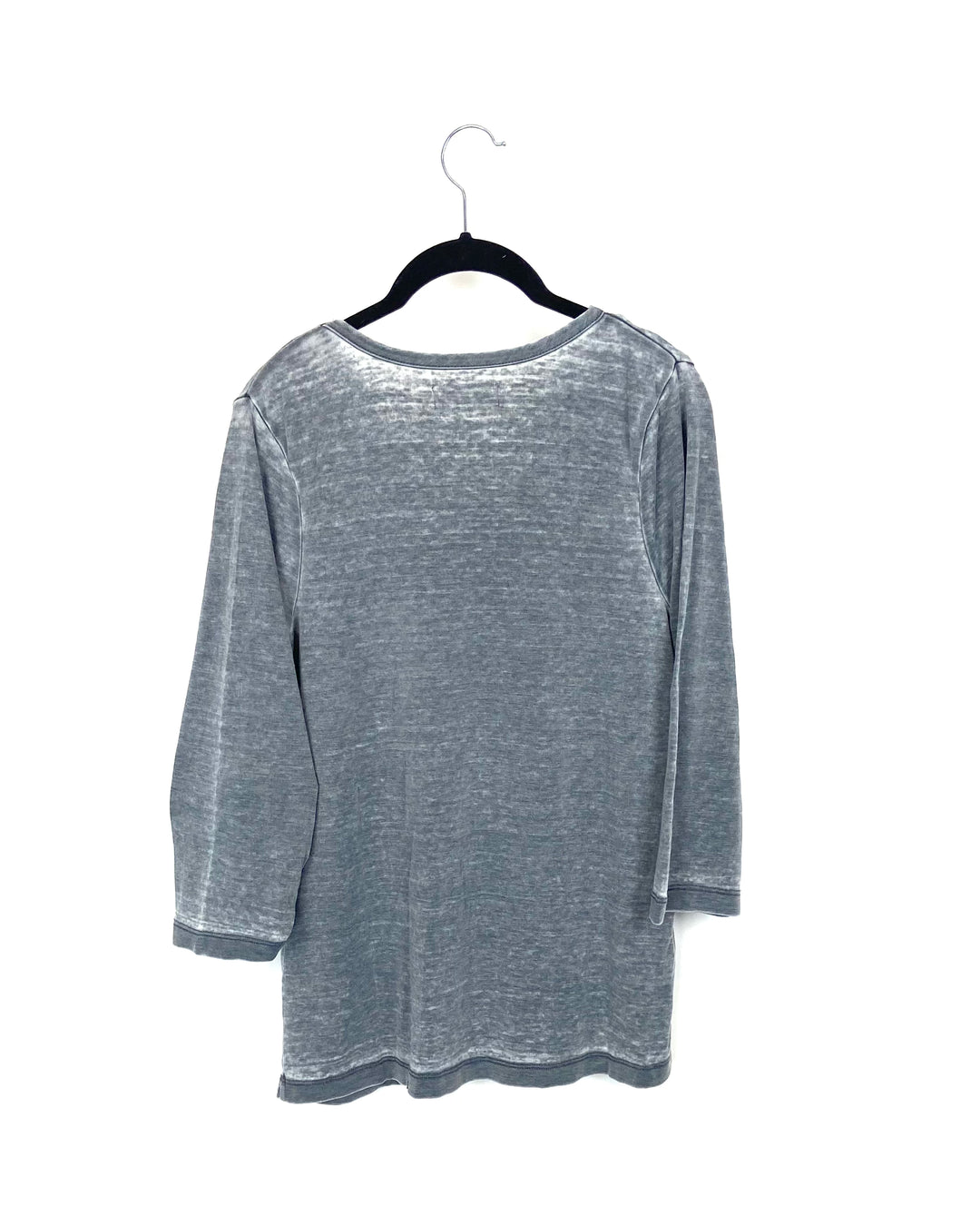 Grey Long Sleeve Top - Size Small