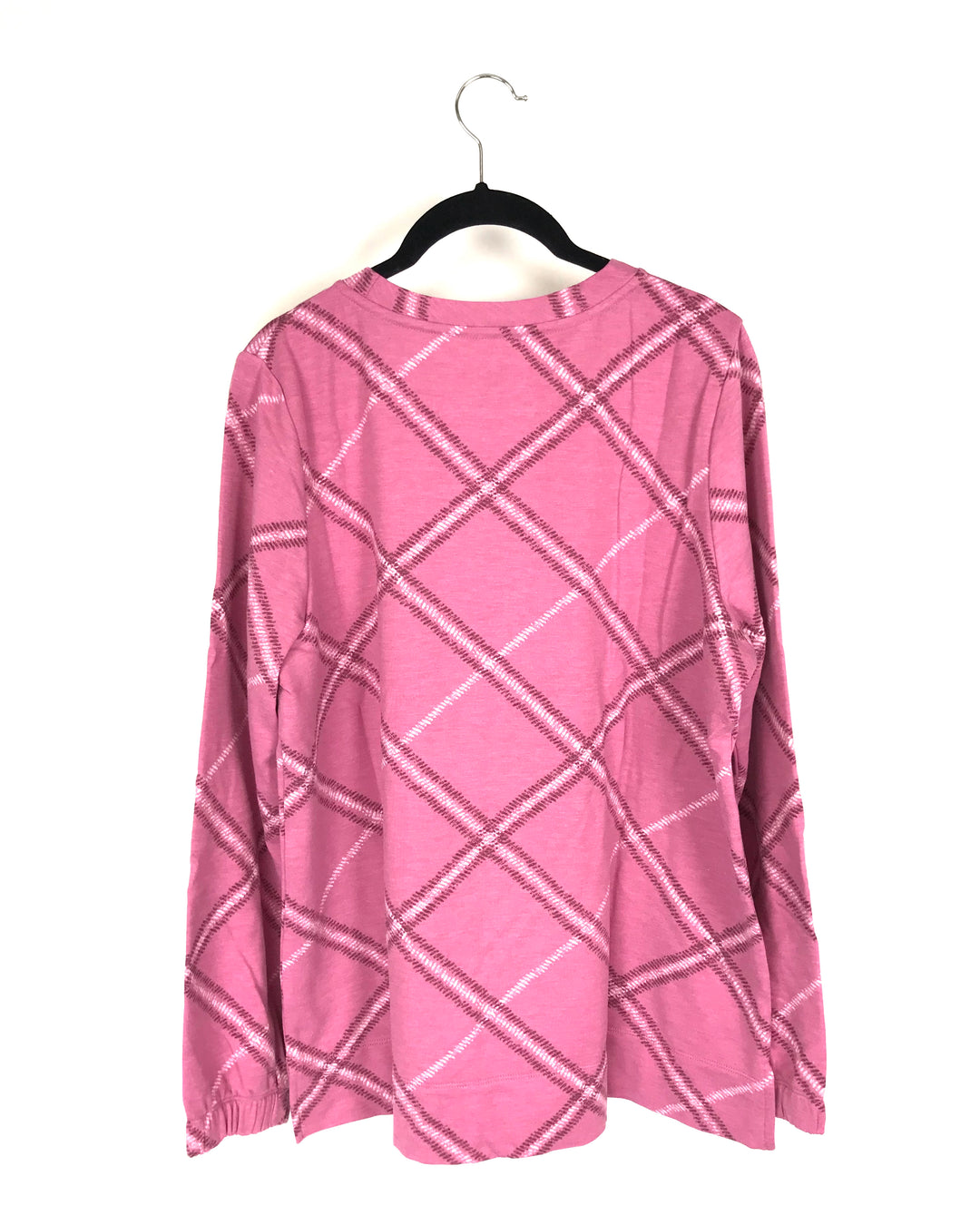 Long Sleeve Pink Top - Extra Small and Small