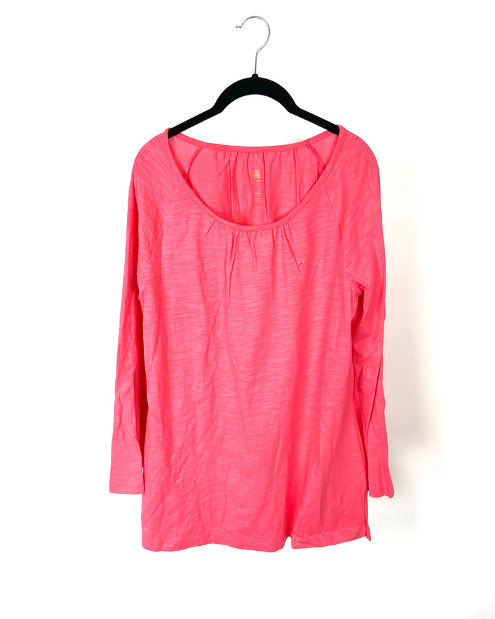 Pink Long Sleeve Top - Small/Medium