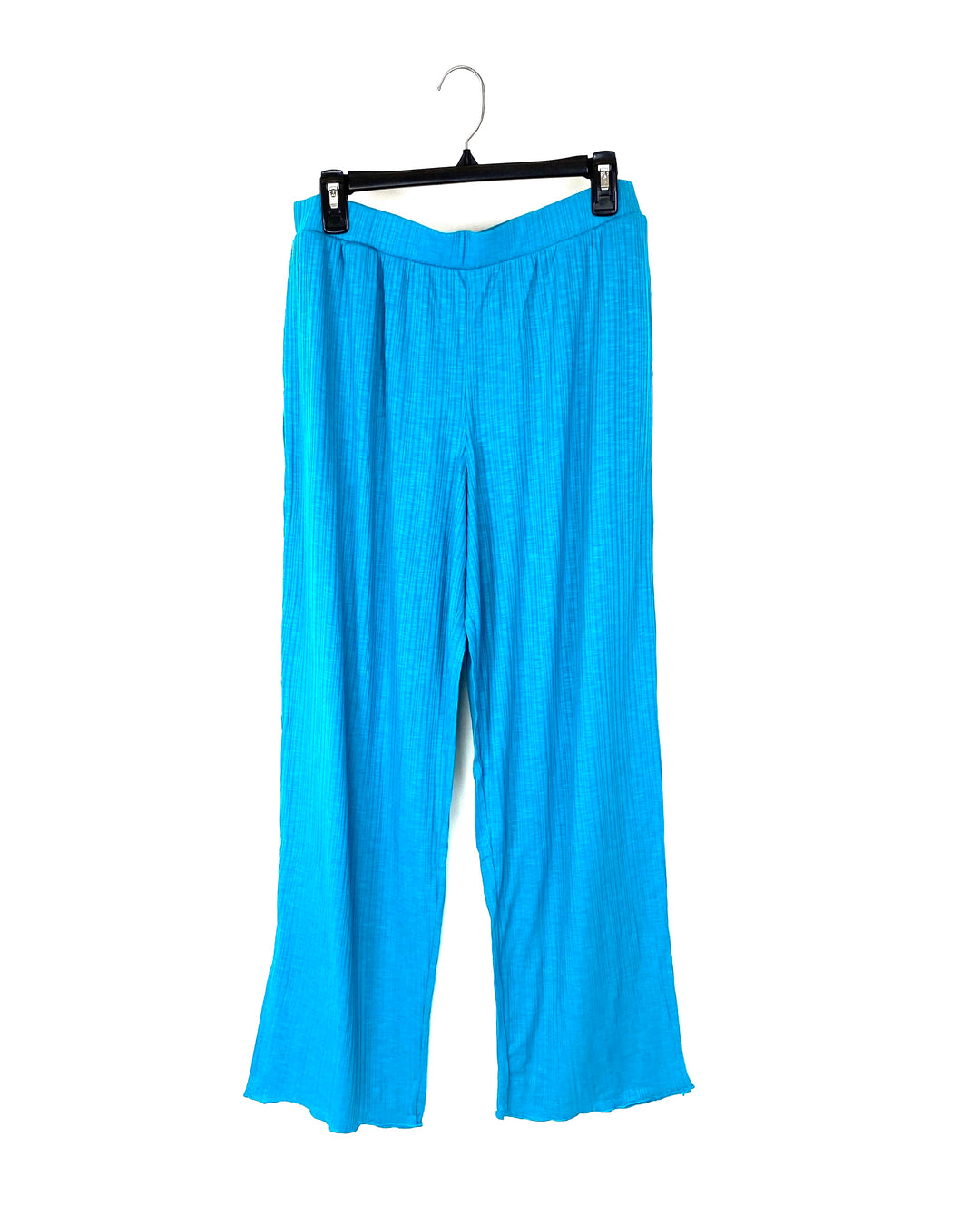 Bright Blue Flowy Pants - Small/Medium