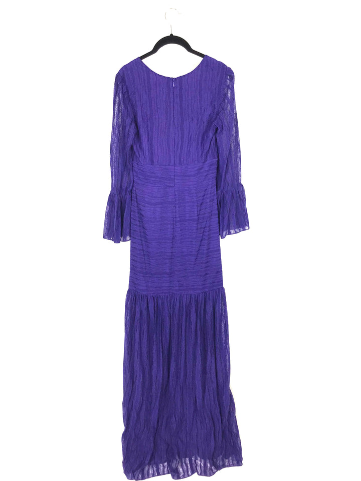 Purple Maxi Dress - Small