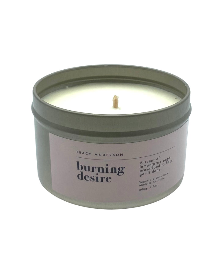 "Burning Desire" Lemongrass Sage Candle