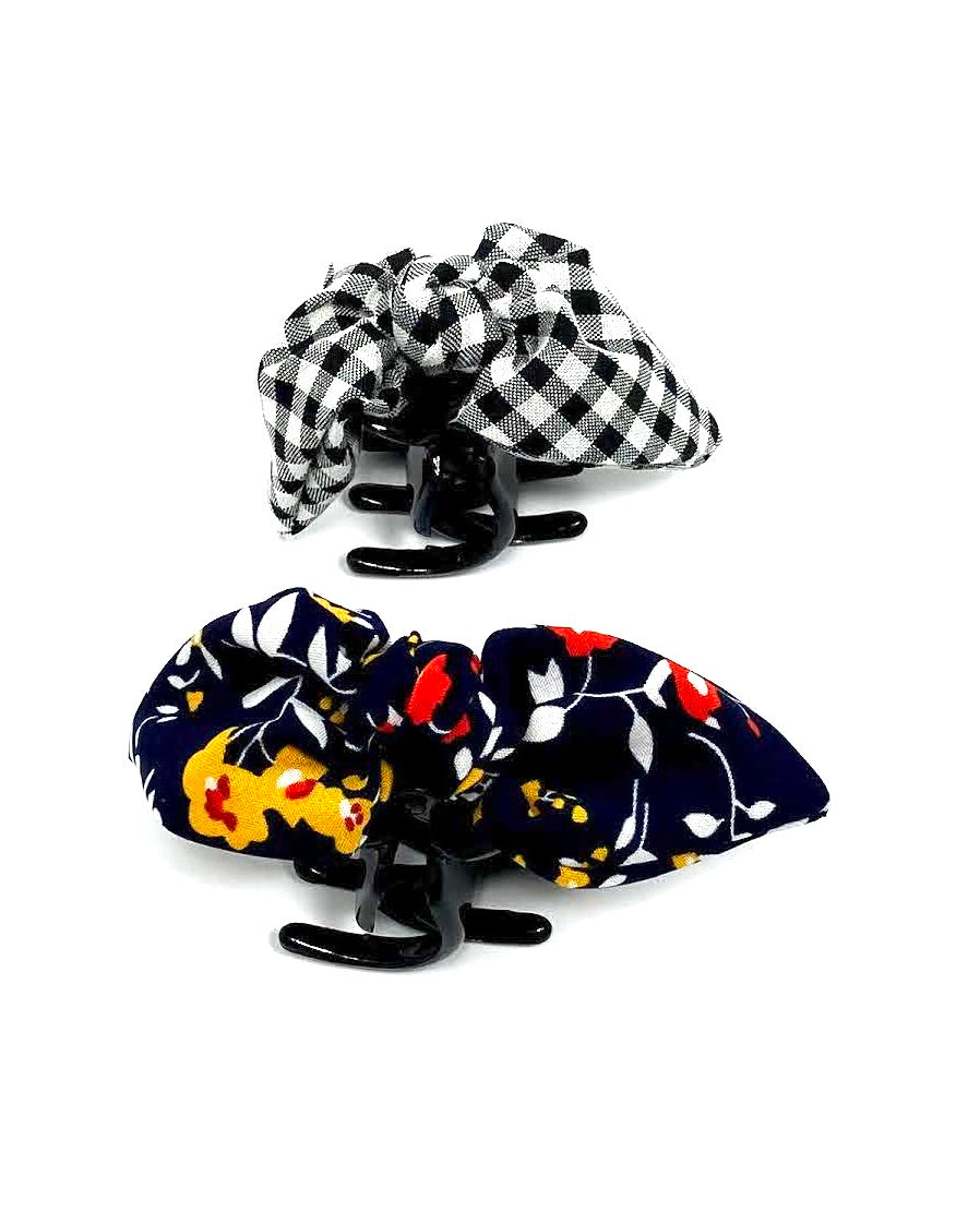 Hair Clips with Bows Set